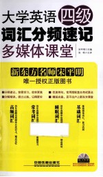 大学英语四级词汇分频速记多媒体课堂