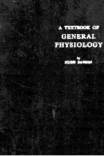 A textbook of general physiology