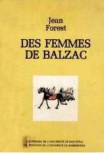 Des Femmes de Balzac