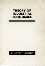 Theory of Industrial Economics