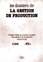 LA GESTION DE PRODUCTION