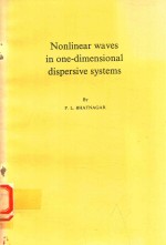 NONLINEAR WAVES IN ONE-DIMENSIONAL DISPERSIVE SYSTEMS