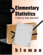 ELEMENTARY STATISTICS A STEP BY STEP APPROACH  3RD EDITION