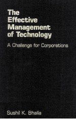 The Effective Management of Technology:A Challenge for Corporations