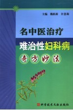 名中医治疗难治性妇科病奇方妙法