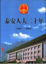 泰安人大二十年  1985-2005