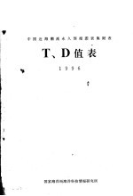 中国近海潮流永久预报图表集附表T、D值表 1996