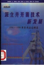 深立井开凿技术新发展  1996-1999年学术论文精选