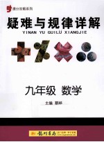 提分攻略系列  疑难与规律详解  数学  九年级