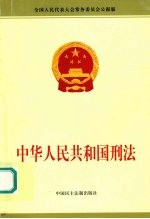 中华人民共和国刑法  2006年修订版