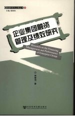 企业集团融资管理及绩效研究