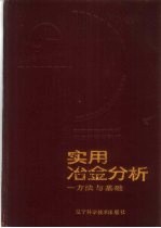 实用冶金分析  方法与基础