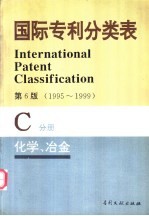 国际专利分类表  C分册  化学  冶金