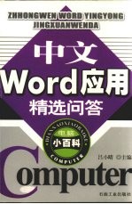 中文Word应用精选问答