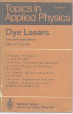 Dye Lasers