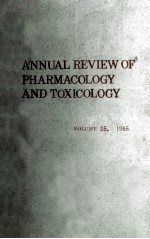 Annual Review of Pharmacology and Toxicology.