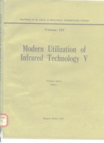 Modern Utilization of Infrared Technology V.5 1979