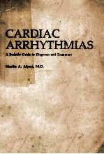 CARDIAC ARRHYTHMIAS A BEDSIDE GUIDE TO DIAGNOSIS AND TREATMENT