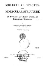 MOLECULAR SPECTRA and MOLECULAR STRUCTURE