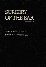 SURGERY OF THE EAR  THIRD EDITION