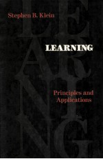 LEARNING PRINCIPLES AND APPLICATIONS