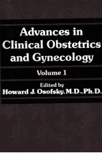 ADVANCES IN CLINICAL OBSTETRICS AND GYNESOLOGY  VOLUME 1