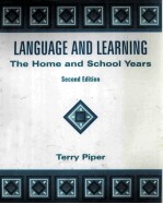 LANGUAGE AND LEARNING:THE HOME AND SCHOOL YEARS  SECOND EDITON