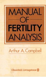 Manual of fertility analysis