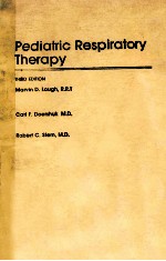 PEDIATRIC RESPIRATORY THERAPY  THIRD EDITION