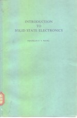 Introduction to solid state electronics 1980