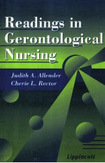 READINGS IN GERONTOLOGICAL NURSING