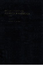 INTERNATIONAL FINANCE HANDBOOK  VOLUME 1