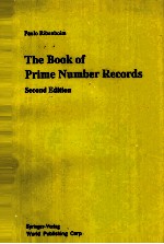 THE BOOK OF PRIME NUMBER RECORDS SECOND EDITION