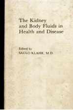 The Kidney and Body Fluids in Health and Disease