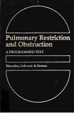 Pulmonary restriction and obstruction : a programmed text