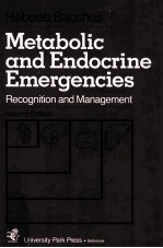 Metabolic and endocrine emergencies : recognition and management