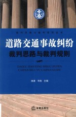 道路交通事故纠纷裁判思路与裁判规则