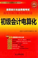 全国会计从业资格考试历年真题详解及押题密卷  初级会计电算化