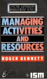 MANAGING ACTIVITIES AND RESOURCES