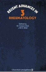 RECENT ADVANCES IN RHEUMATOLOGY NUMBER 3