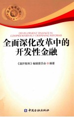 全面深化改革中的开发性金融