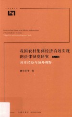 我国农村集体经济有效实现的法律制度研究  2卷  村庄经验与域外视野