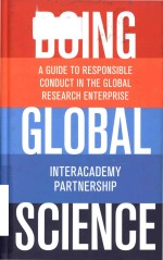 Doing global science a guide to responsible conduct in the global research enterprise