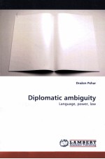 DIPLOMATIC AMBIGUITY  LANGUAGE