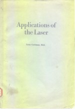 Applications of the laser 1973