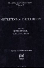 Nutrition of the elderly