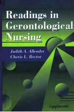 Readings in Gerontological Nursing