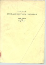 Tables of standard electrode potentials.1978.