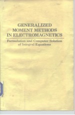 Generalized Moment methods in Electromagnetics 1991