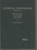 CRIMINAL PROCEDURE